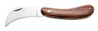 Couteau serpette pliable lame courbe 65 mm