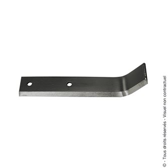 Couteau de fraise sarcleur adaptable droite 210 mm Staub CSS21D