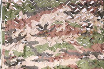 Filet de camouflage ou d´ombrage imprimé camouflage 3x4 m